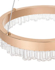 LAMPA WISZĄCA LED LHJ097-CP JASNE RÓŻOWE ZŁOTO 3