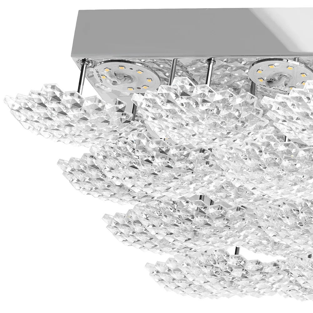 Plafon LED Kryształowy MS015-C Chrome 3