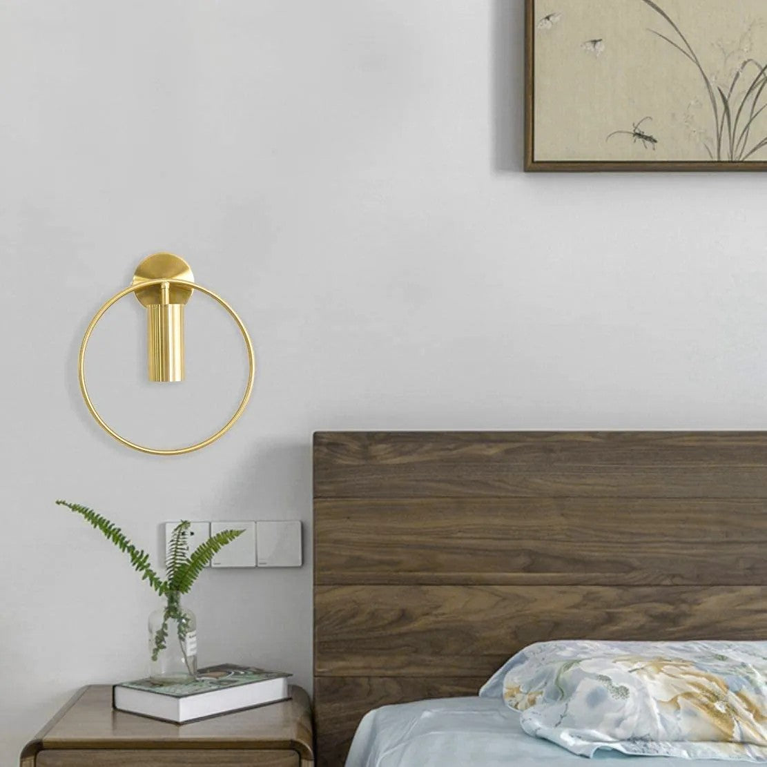LAMPA ŚCIENNA KINKIET APP922-1W Złota 3