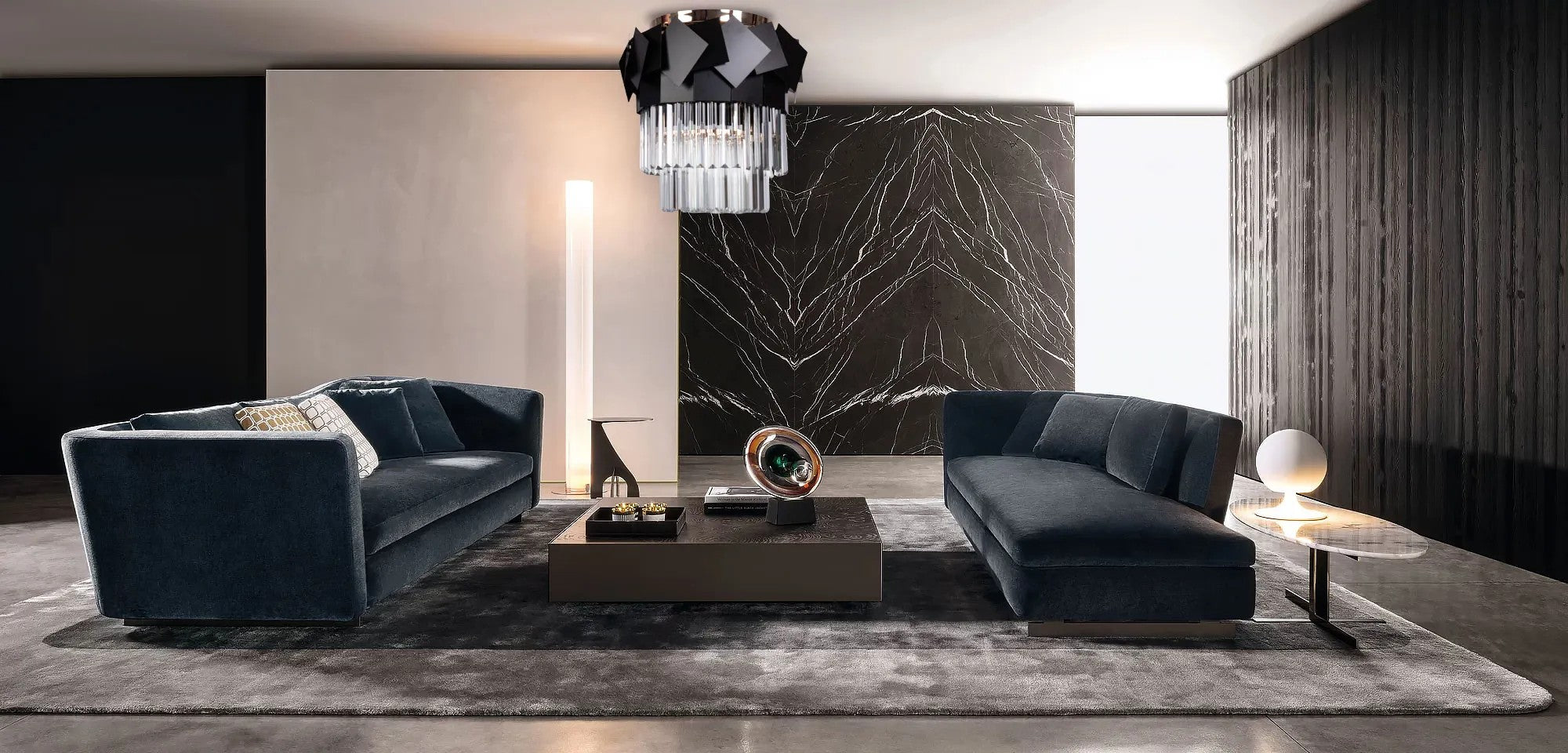 Lampa Kryształowa Wisząca APP1309-C Złota 3