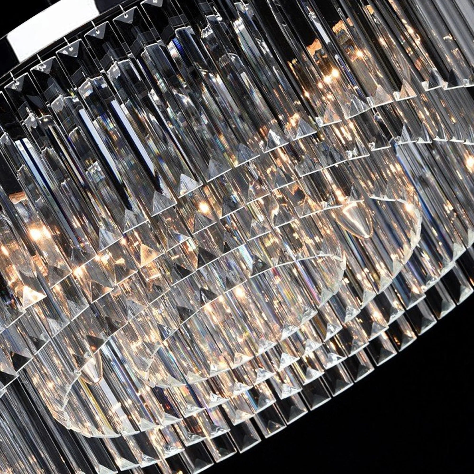 Lampa Kryształowa Wisząca APP1532-8CP Chrom 3