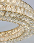 LAMPA SUFITOWA WISZĄCA LED APP1569-CP Gold 80cm 3