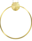 LAMPA SUFITOWA WISZĄCA LED APP1393-CP GOLD 30cm 3