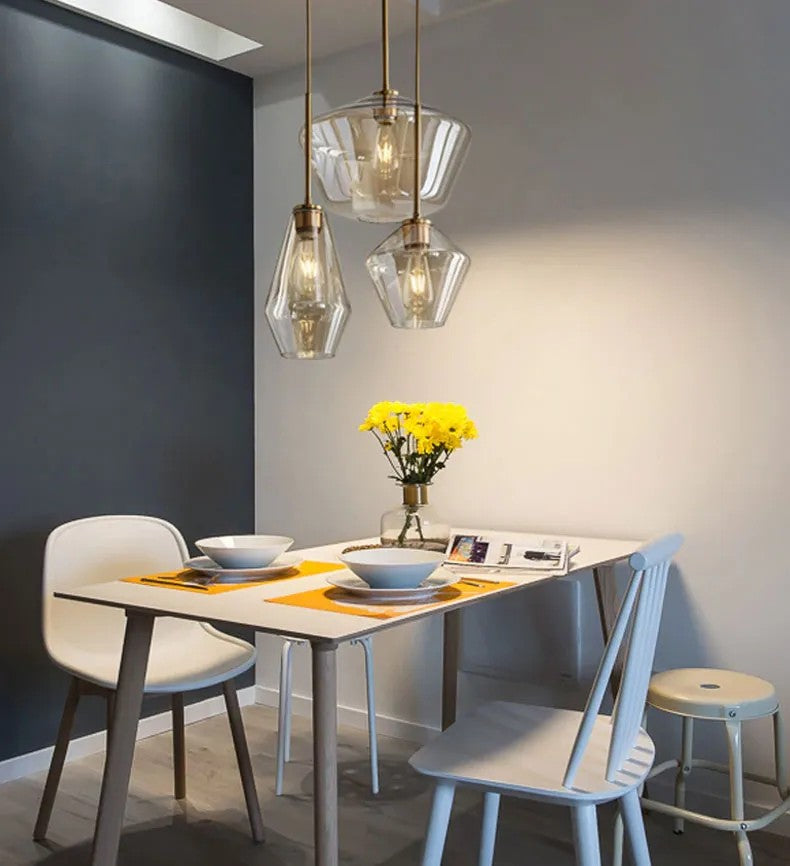 Lampa Sufitowa Szklana APP438-1CP 3