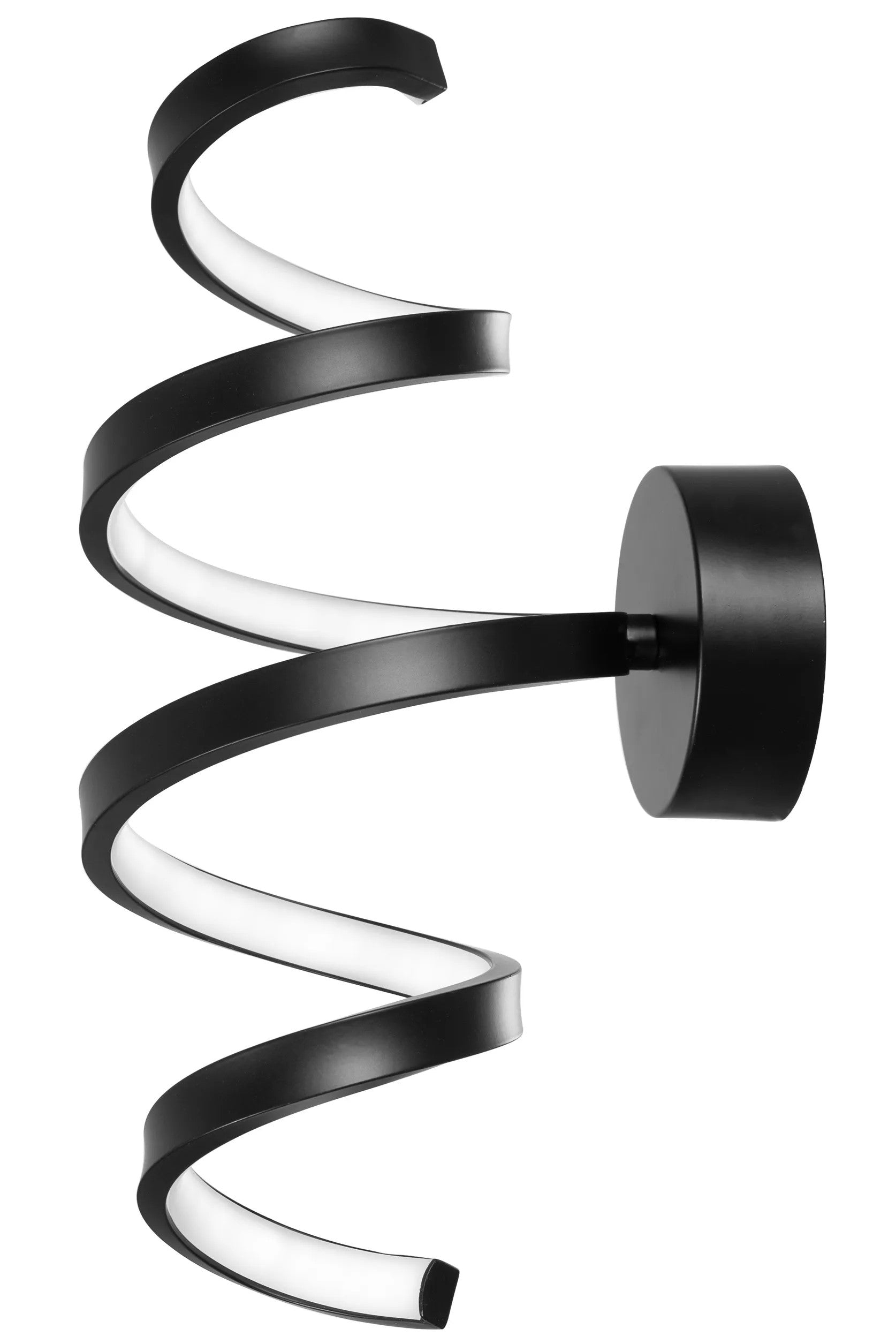 LAMPA ŚCIENNA KINKIET LED SPRING APP826-W Czarny MAT 3