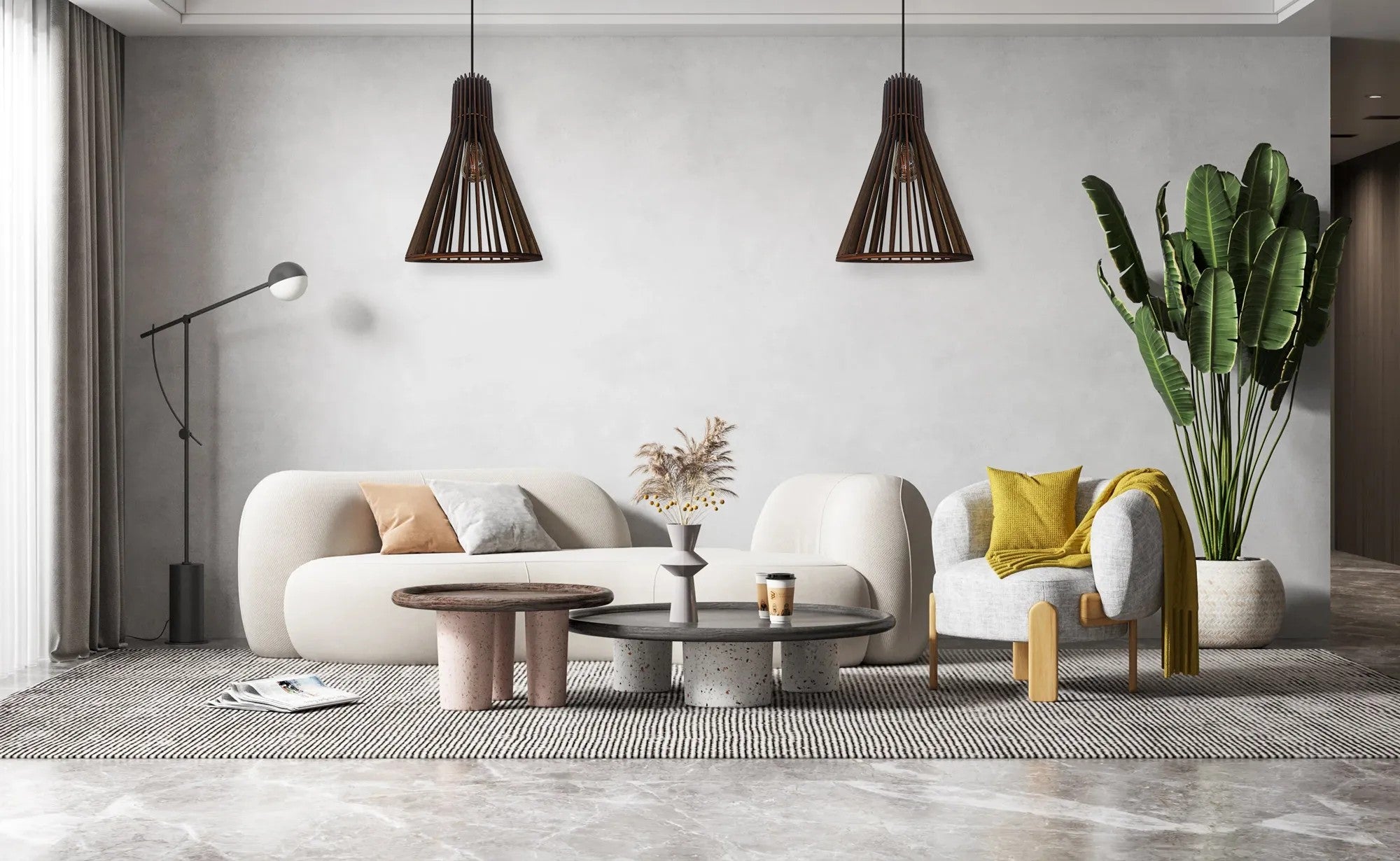 Lampa Wisząca Boho APP1350-CP 3