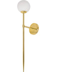 LAMPA KINKIET NOWOCZESNY 90cm APP582-1W Złota 3
