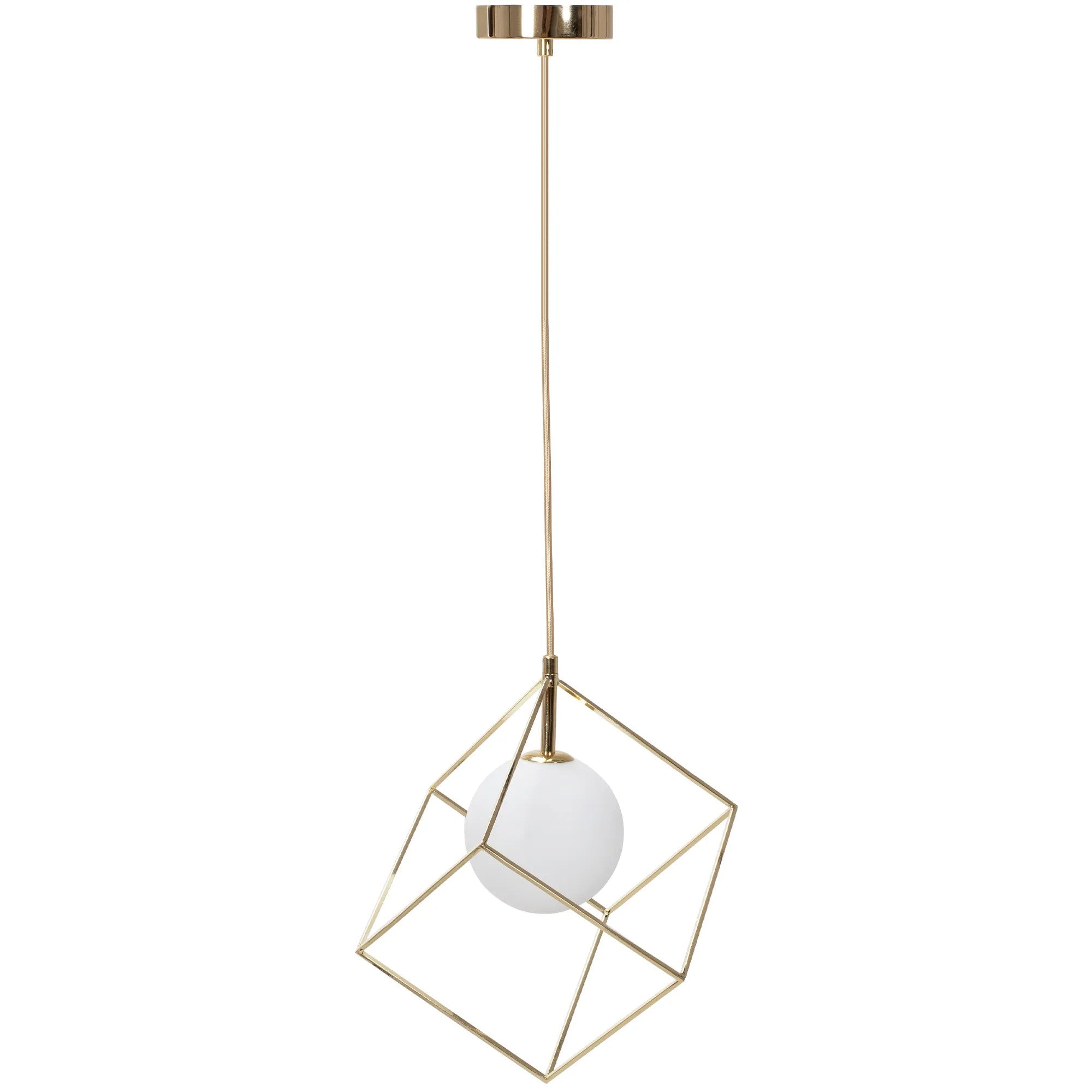 Lampa Wisząca APP1210-1CP Złota 3