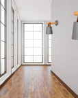 Lampa Kinkiet Ścienny Metalowy Z Paskiem Szary APP468-1W GREY 3