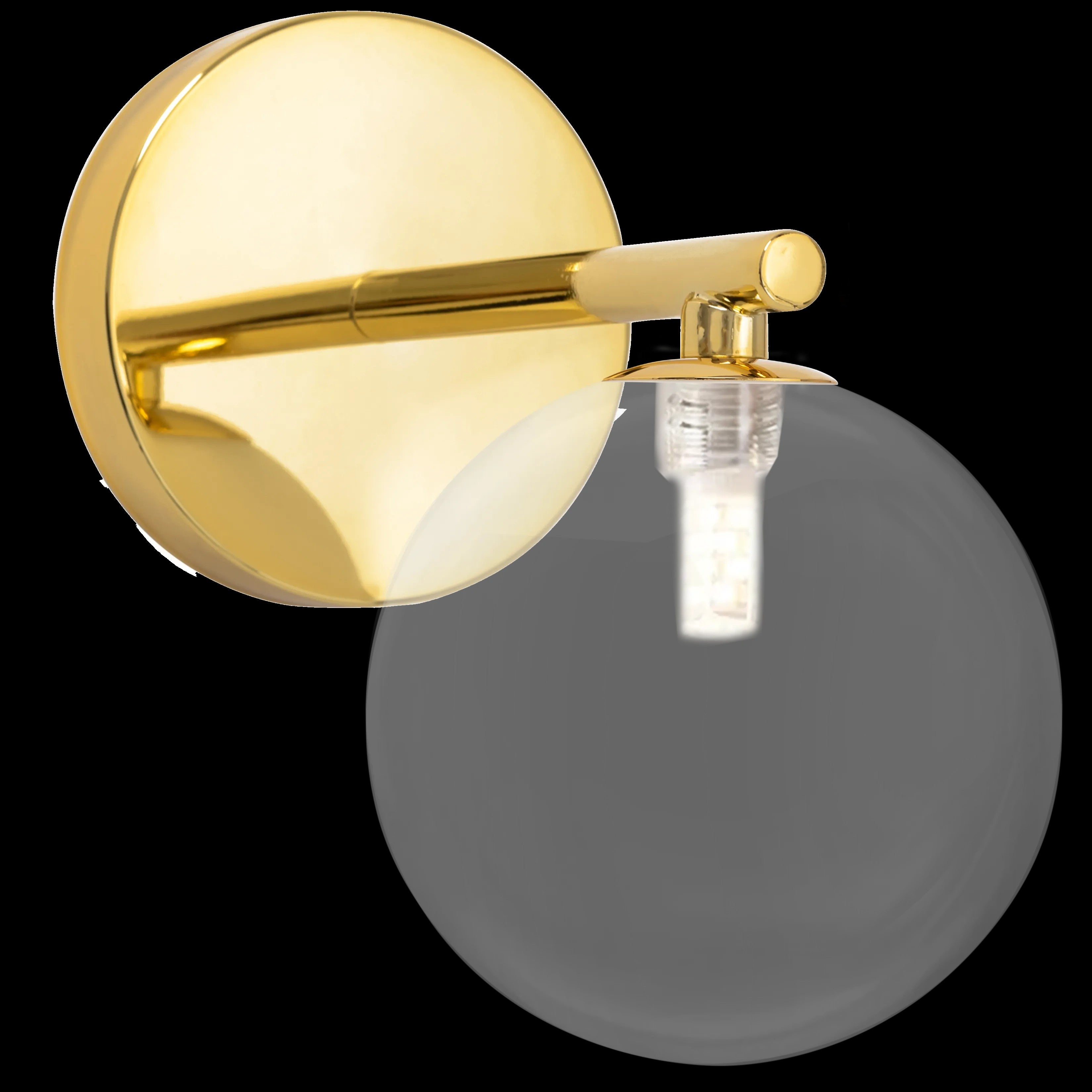 LAMPA ŚCIENNA KINKIET APP1161-1W Złota 3