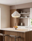 Lampa Sufitowa Wisząca Metalowa APP237-1CP Biała 3