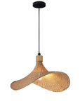 LAMPA WISZĄCA BAMBUSOWA APP1642-1CP 30cm 3