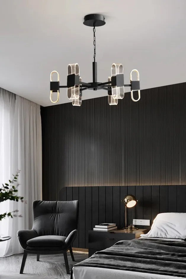 Lampa Sufitowa Wisząca LED MODERN APP770-6C 3