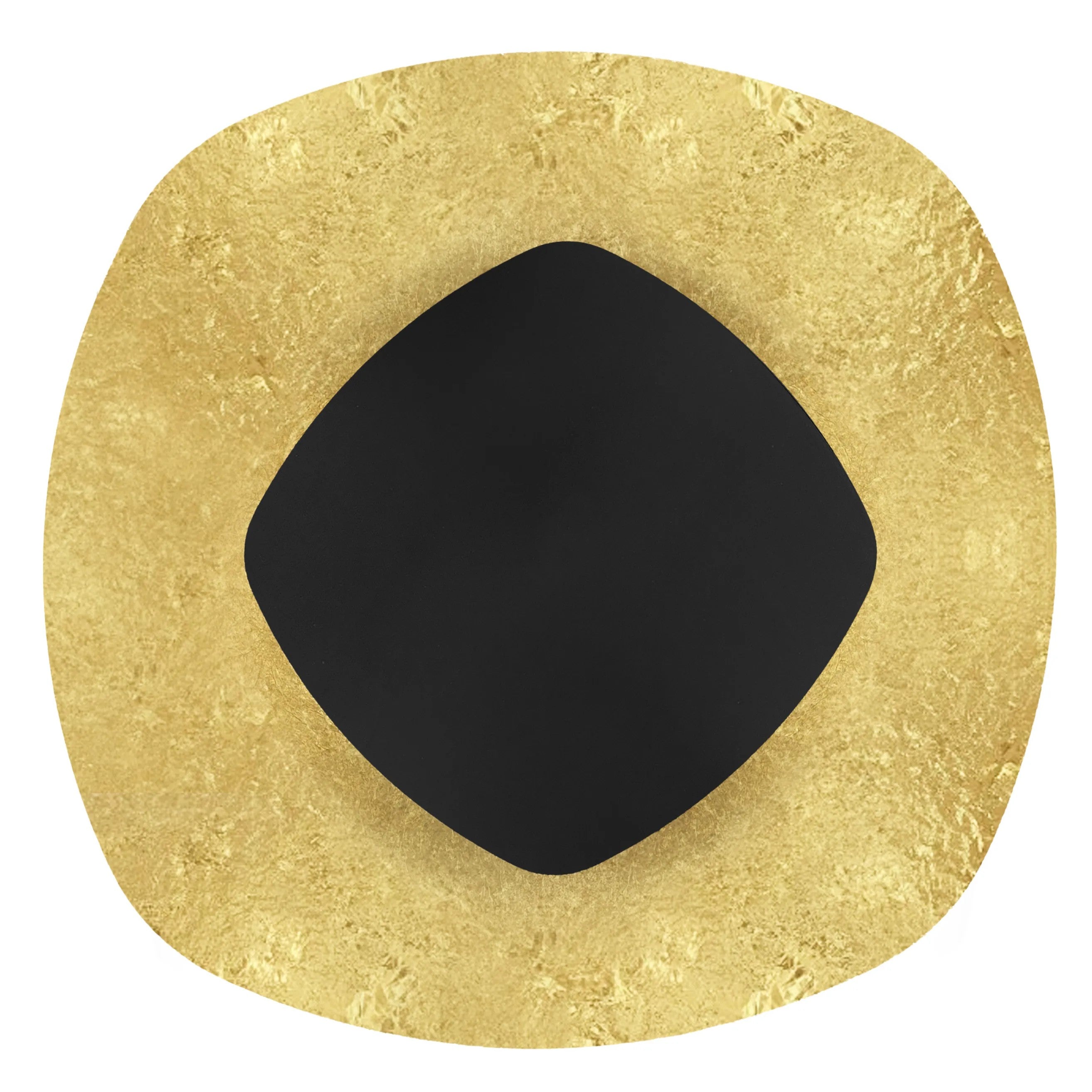 LAMPA ŚCIENNA KINKIET APP1270 CZARNA/ZŁOTA 3