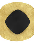 LAMPA ŚCIENNA KINKIET APP1270 CZARNA/ZŁOTA 3