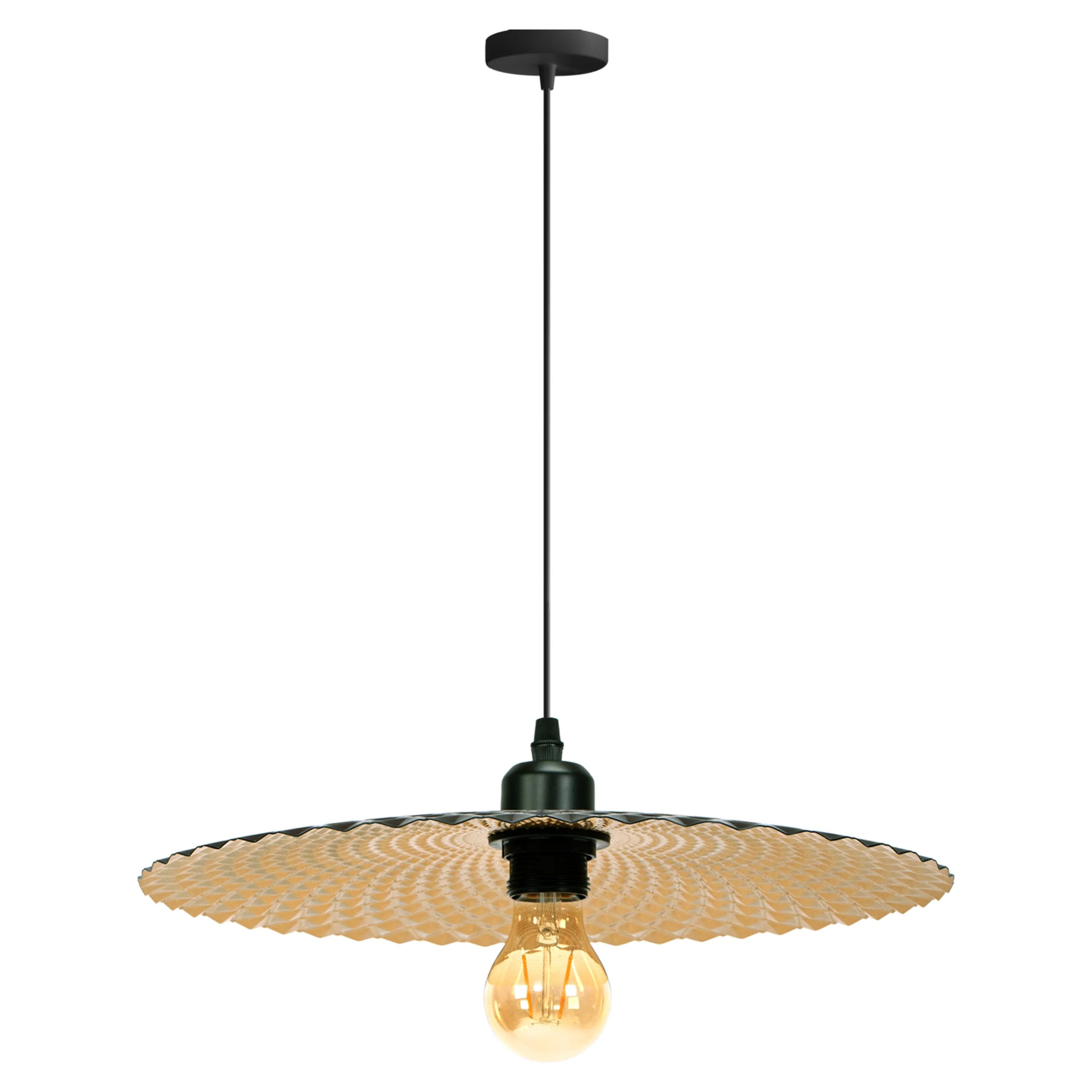Lampa Wisząca APP1290-1CP Old Gold 3