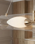 LAMPA SUFITOWA WISZĄCA G152-2CP ZŁOTA 3