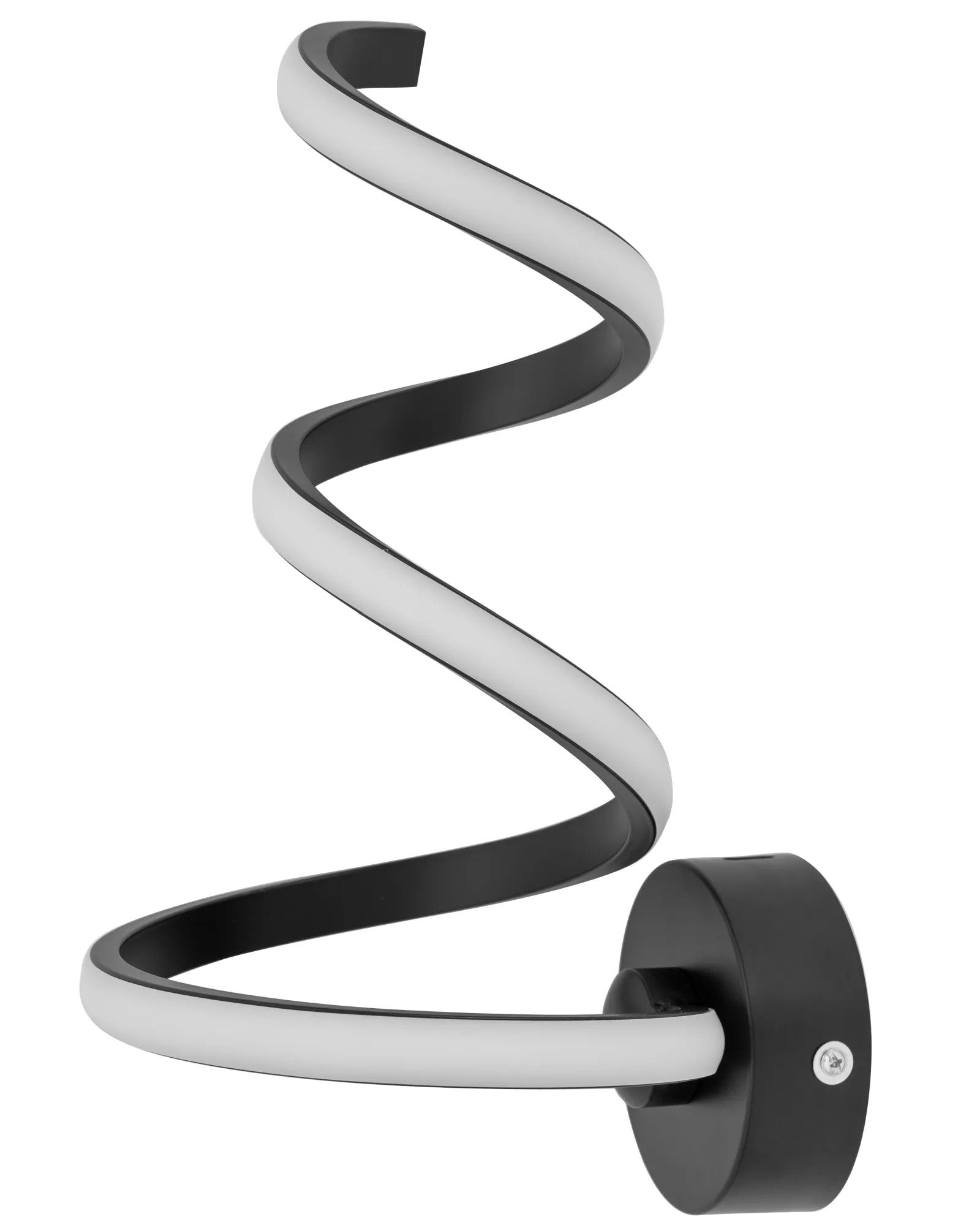 LAMPA ŚCIENNA KINKIET LED SPRING UP APP829-W Czarny MATT 3