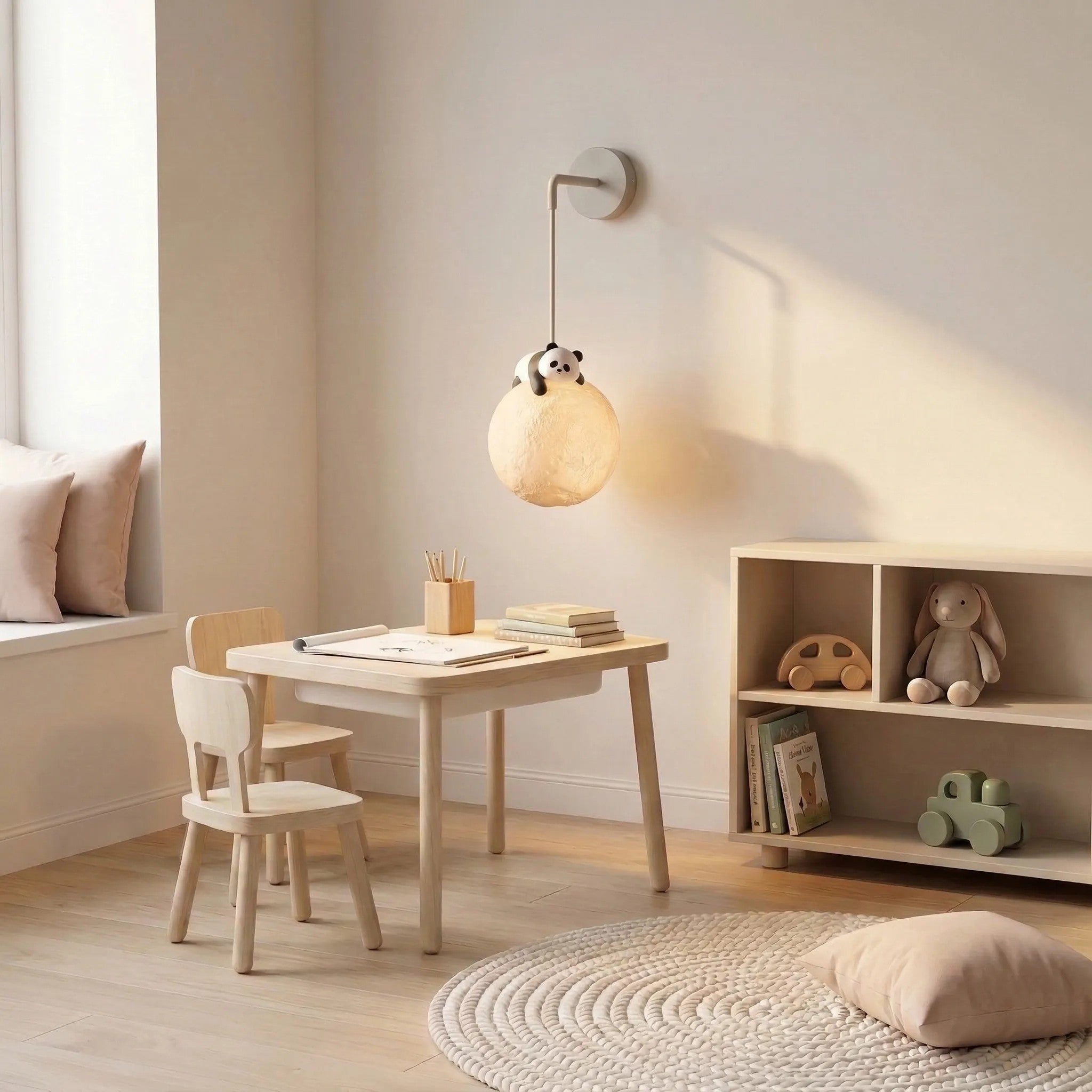 LAMPA ŚCIENNA KINKIET PANDA G163-1W 3