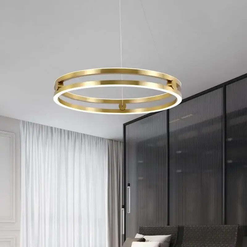 Lampa Wisząca LHJ015-CP 60 CM GOLD 3