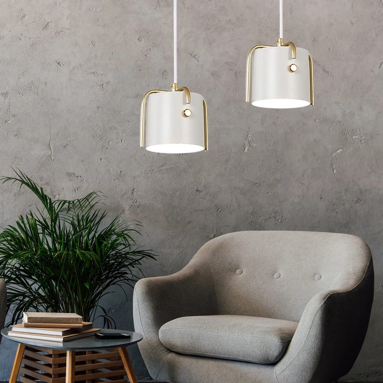 Lampa Sufitowa APP935-1CP Elegent Biała 3