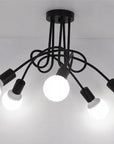 Lampa Paradise 5 392252 Czarna 3