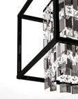 Lampa Wisząca Kryształowa APP1110-1CP Czarna 3