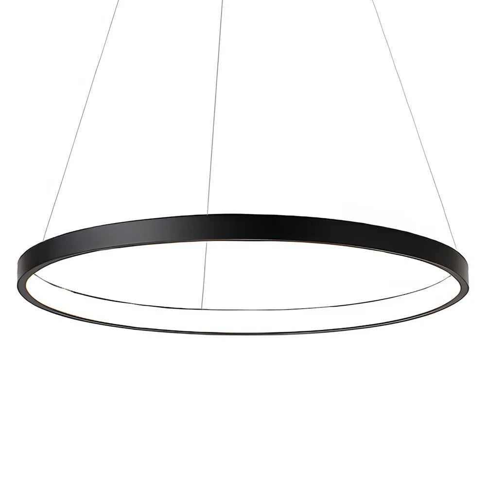 LAMPA SUFITOWA WISZĄCA LHJ011-CP 40cm Czarna 3