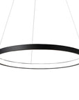 LAMPA SUFITOWA WISZĄCA LHJ011-CP 40cm Czarna 3