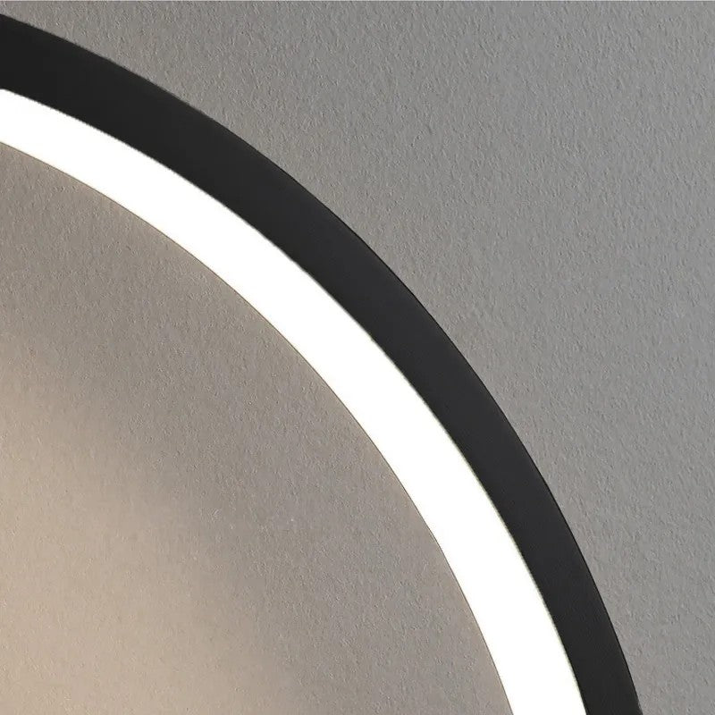 LAMPA ŚCIENNA KINKIET LED APP1389-CW BLACK 50cm 3