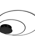LAMPA SUFITOWA Z PILOTEM PLAFON LED APP802-C Czarna 3