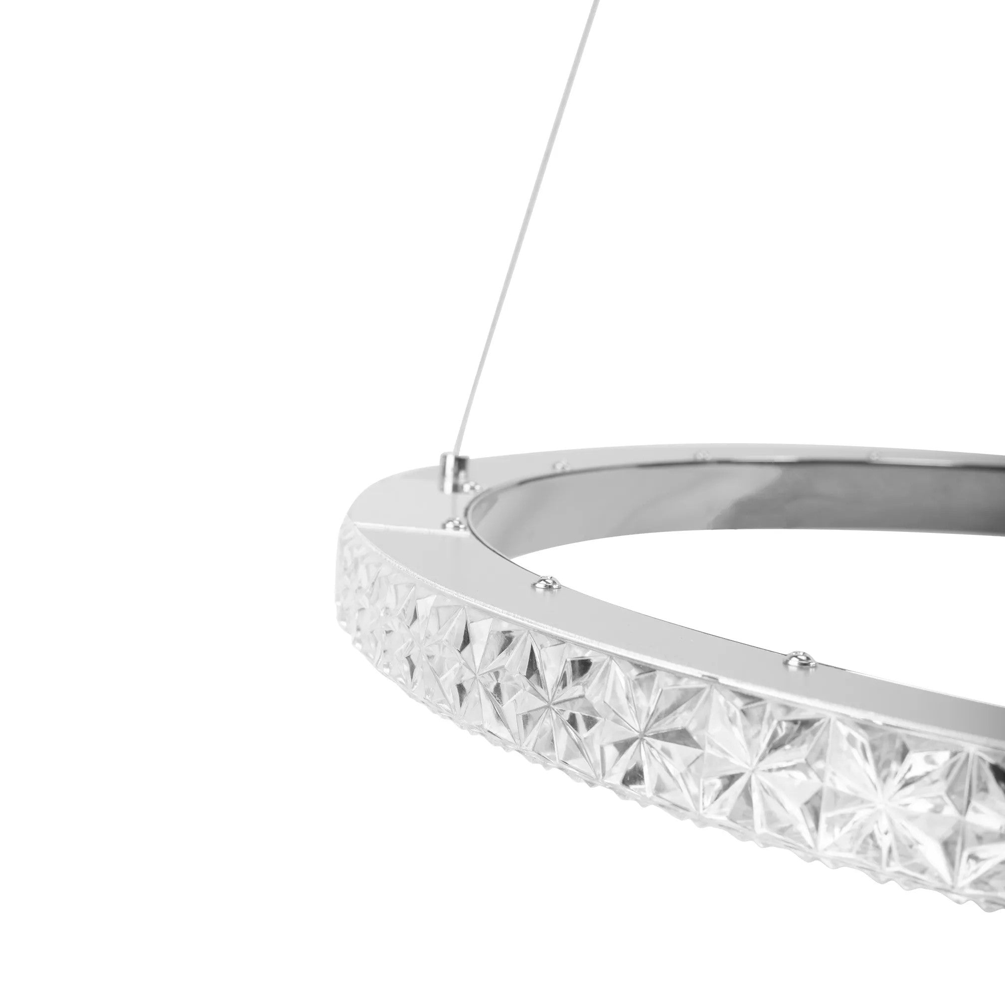 LAMPA WISZĄCA LED MS010-CP 59cm Chrom 3