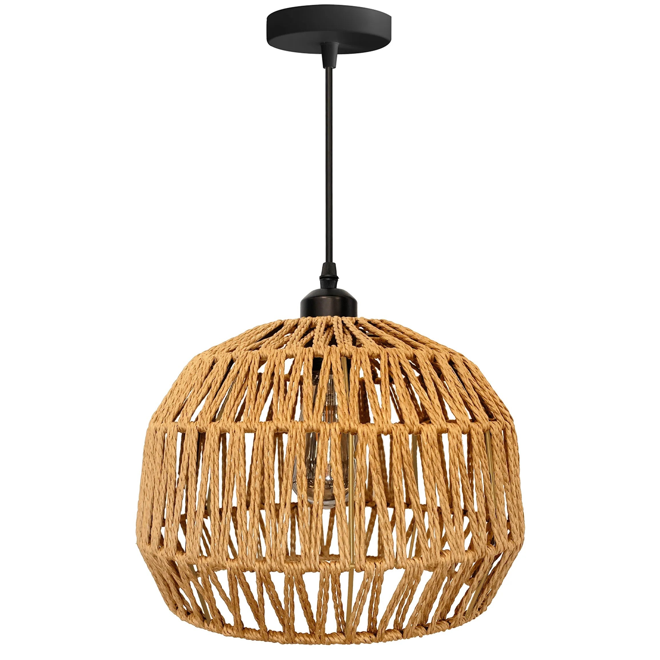 Lampa Wisząca Boho APP1291-1CP Beż 3
