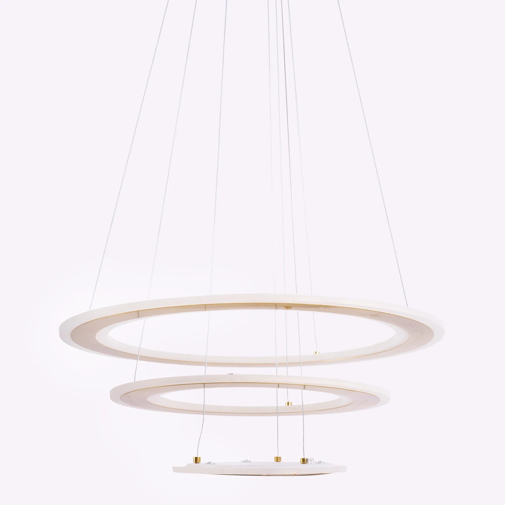 LAMPA WISZĄCA LED G042-3CP ZŁOTA 3