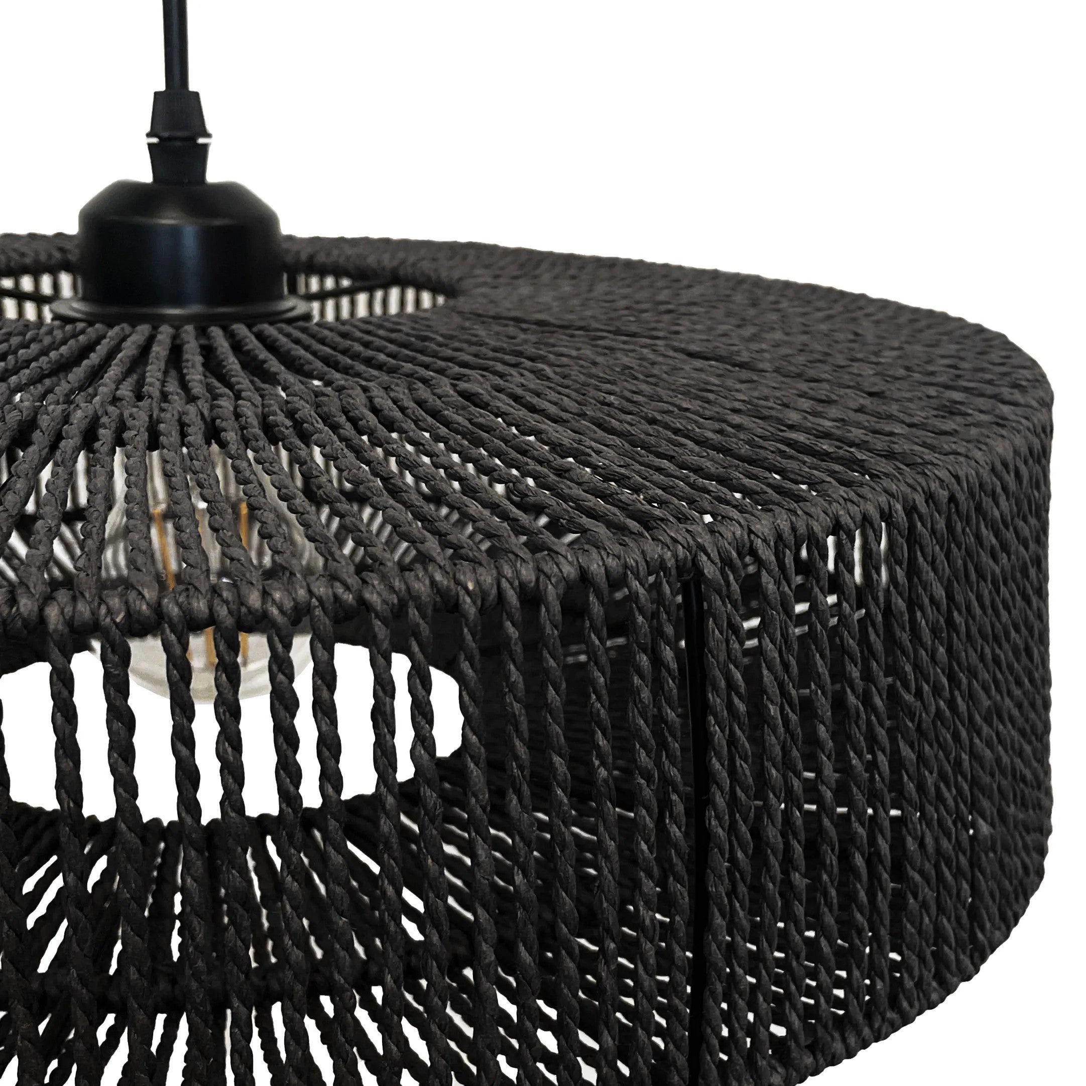 Lampa Wisząca Boho APP1484-1CP Czarna 3