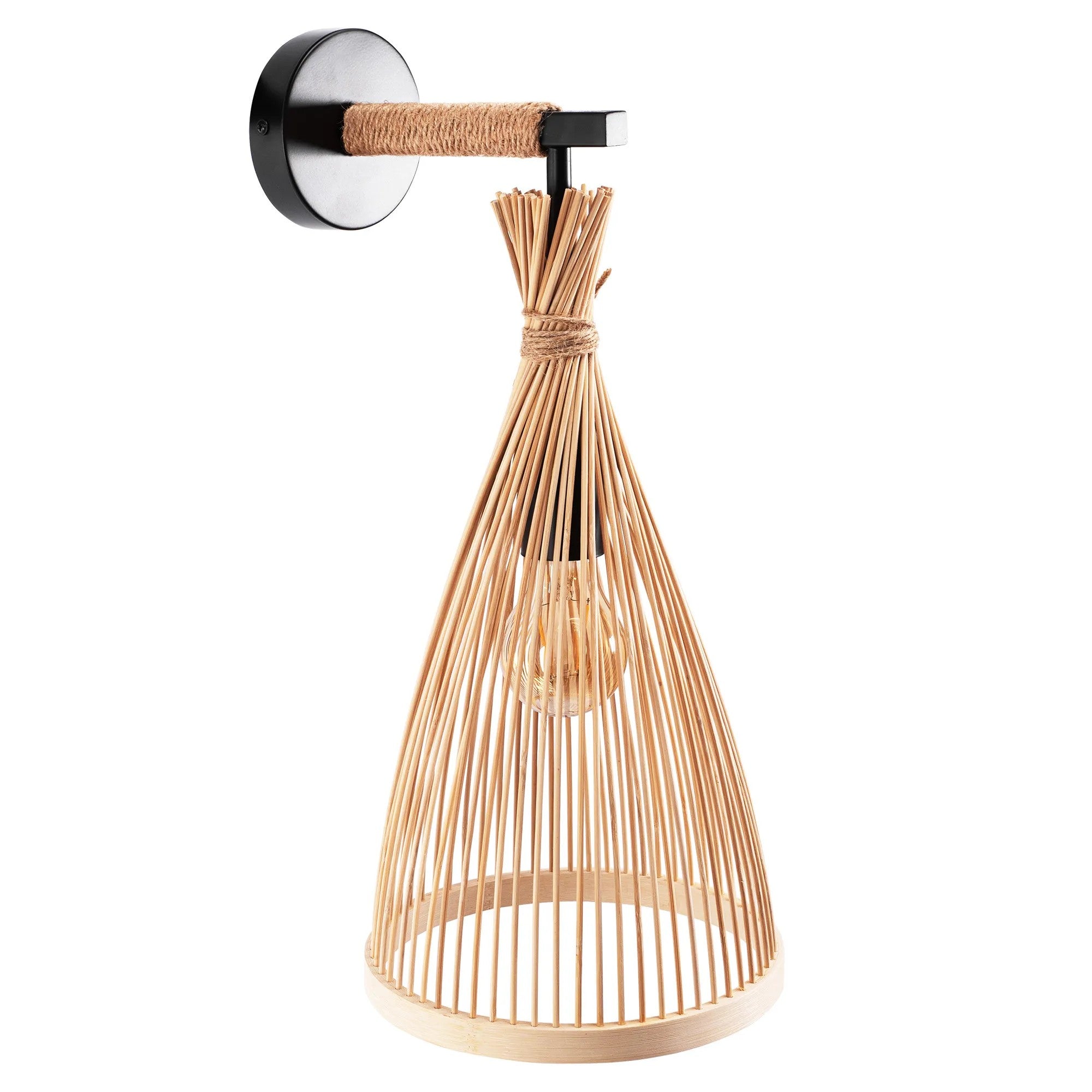 LAMPA ŚCIENNA KINKIET BOHO APP1340-1W 3