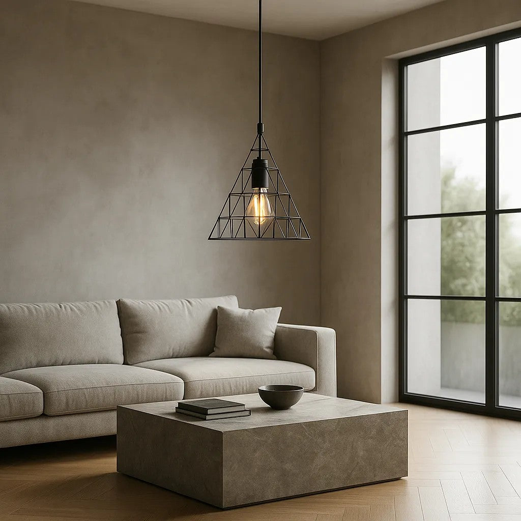 Lampa Sufitowa Wisząca W Stylu Loft LH2058 3