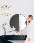 Lampa Wisząca APP1165-1CP GOLD WHITE 3