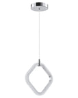 Lampa Sufitowa Wisząca LED LHJ127-W Chrom 3
