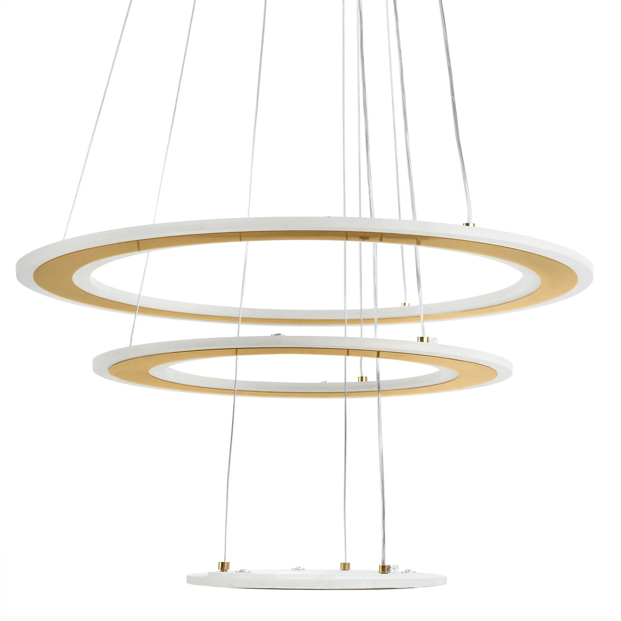 LAMPA SUFITOWA WISZĄCA LED G041-3CP Szczotkowane Złoto 3