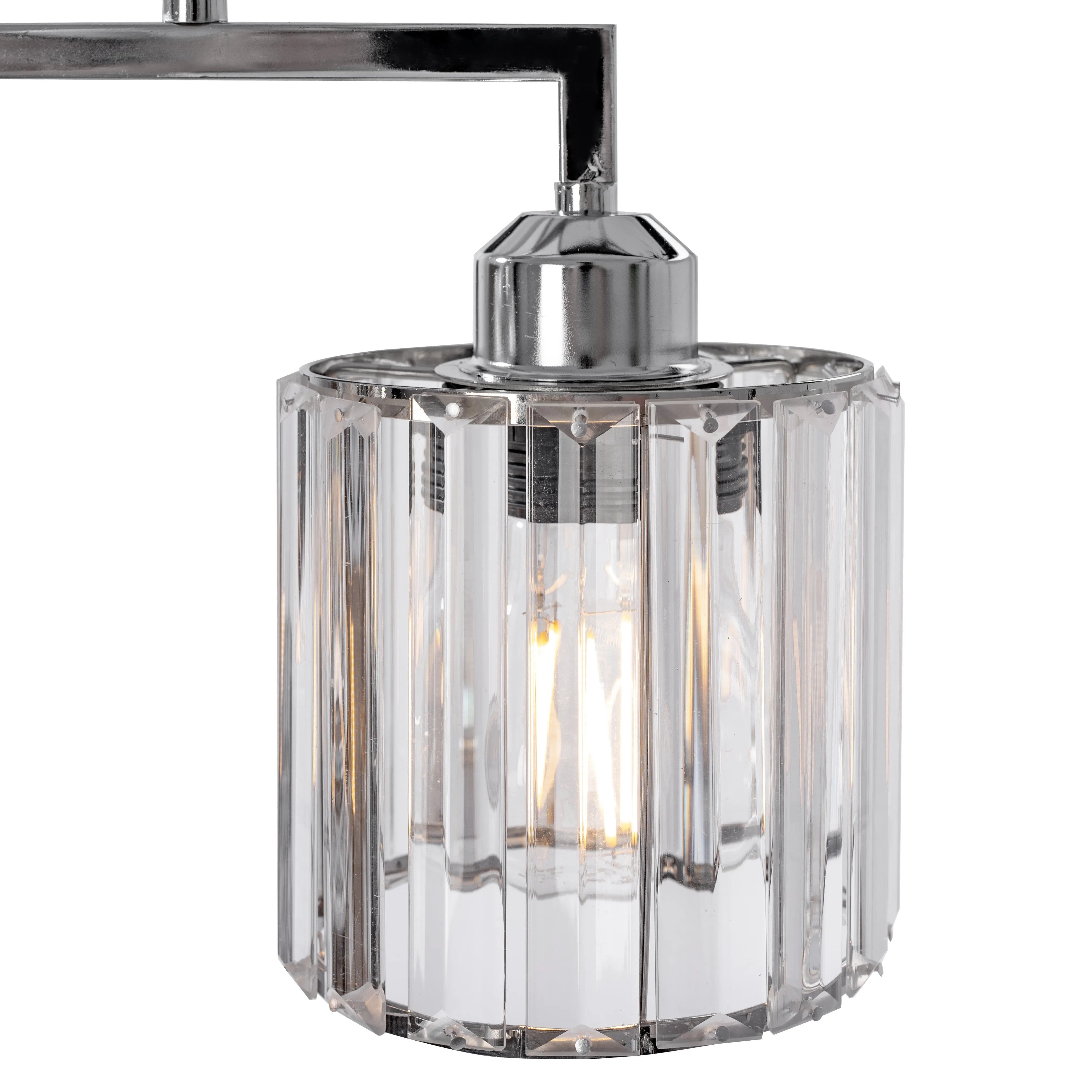 LAMPA WISZĄCA GLAMOUR 3xE27 392228 CHROM 3