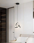 LAMPA SUFITOWA WISZĄCA LED APP1784-CP CZARNA 3