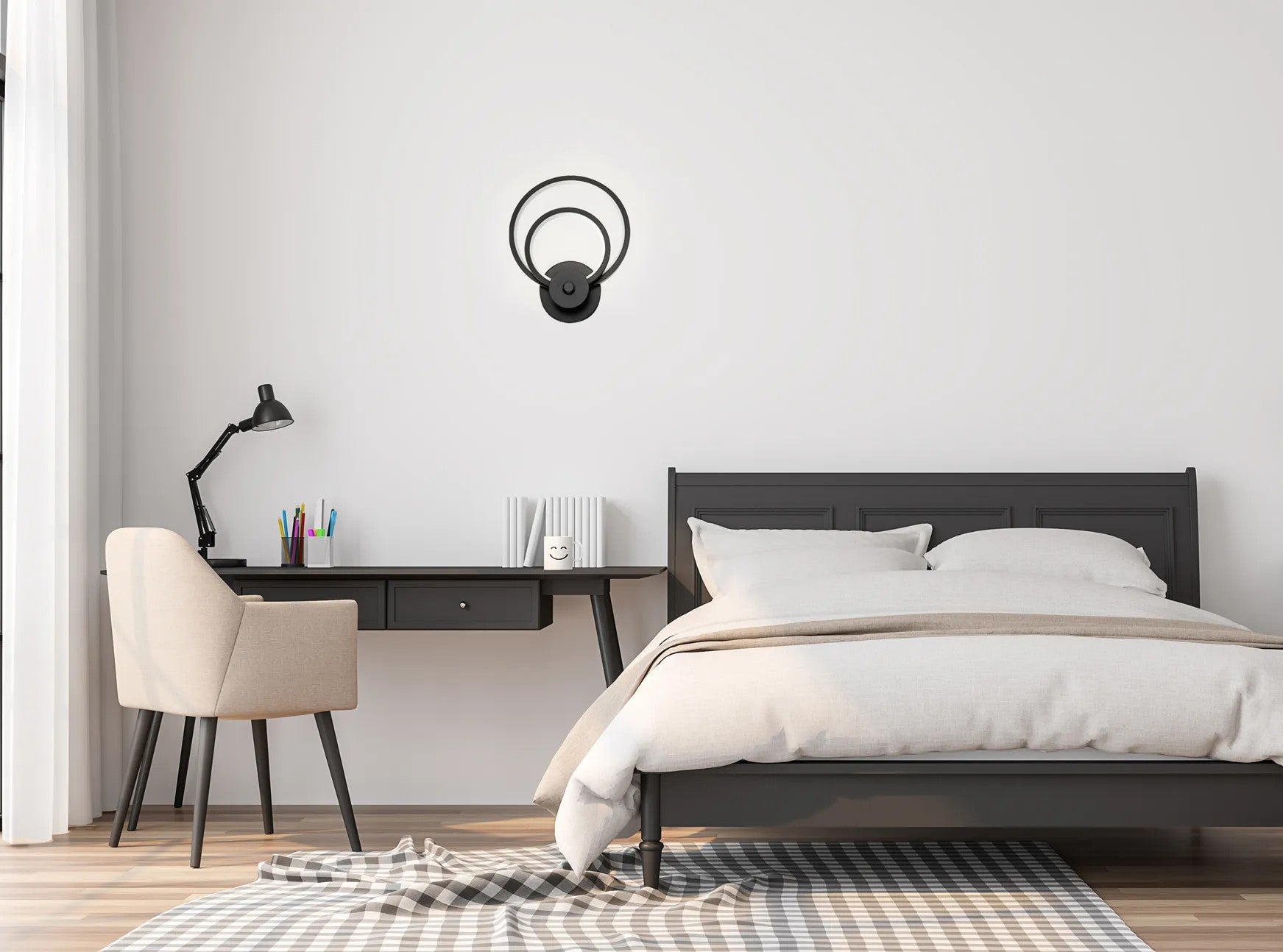 Lampa APP1042-W Black MATTE 3