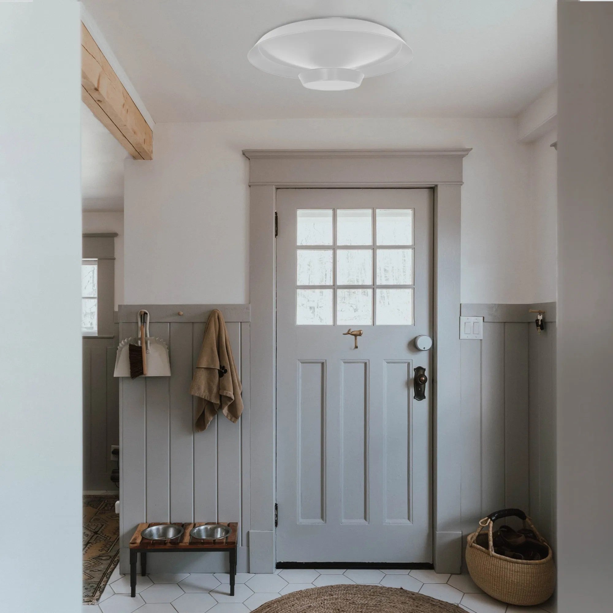 LAMPA SUFITOWA WISZĄCA LED WHITE APP1459 3