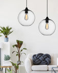 Lampa Sufitowa Wisząca Szklana APP311-1CP Loft 3