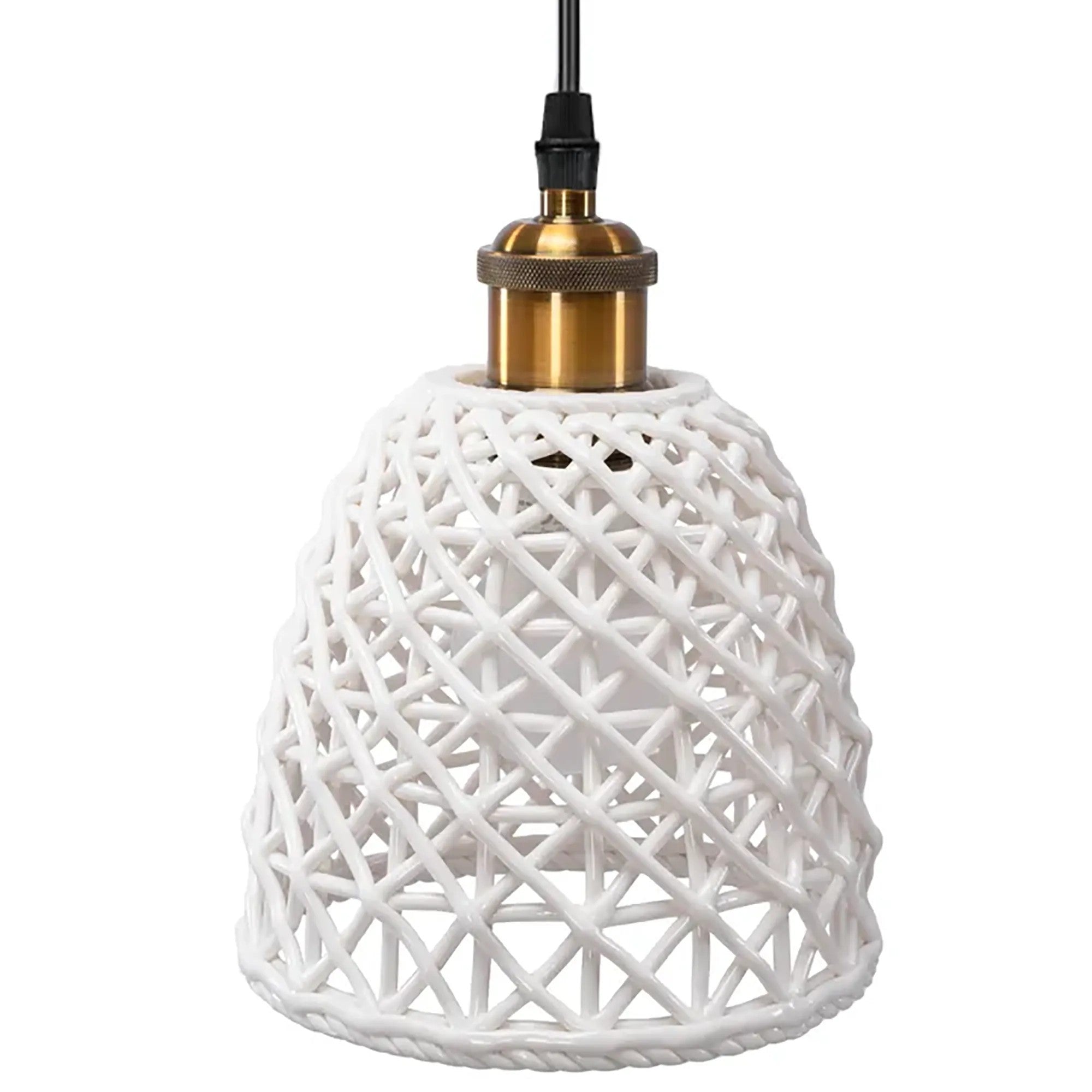 Lampa Wisząca APP1006-1CP Biała 3
