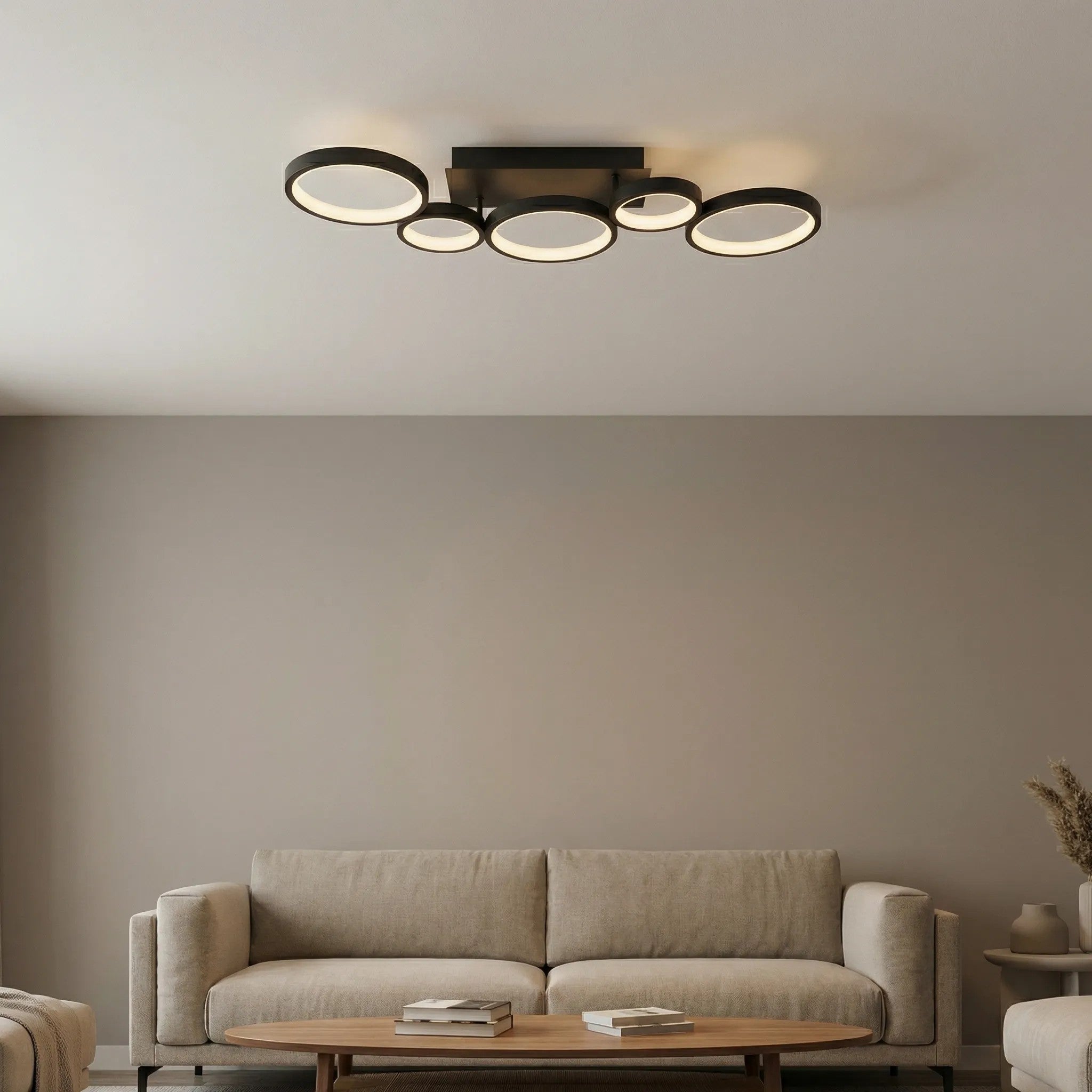 Lampa Sufitowa LED APP1913-C Czarna 3