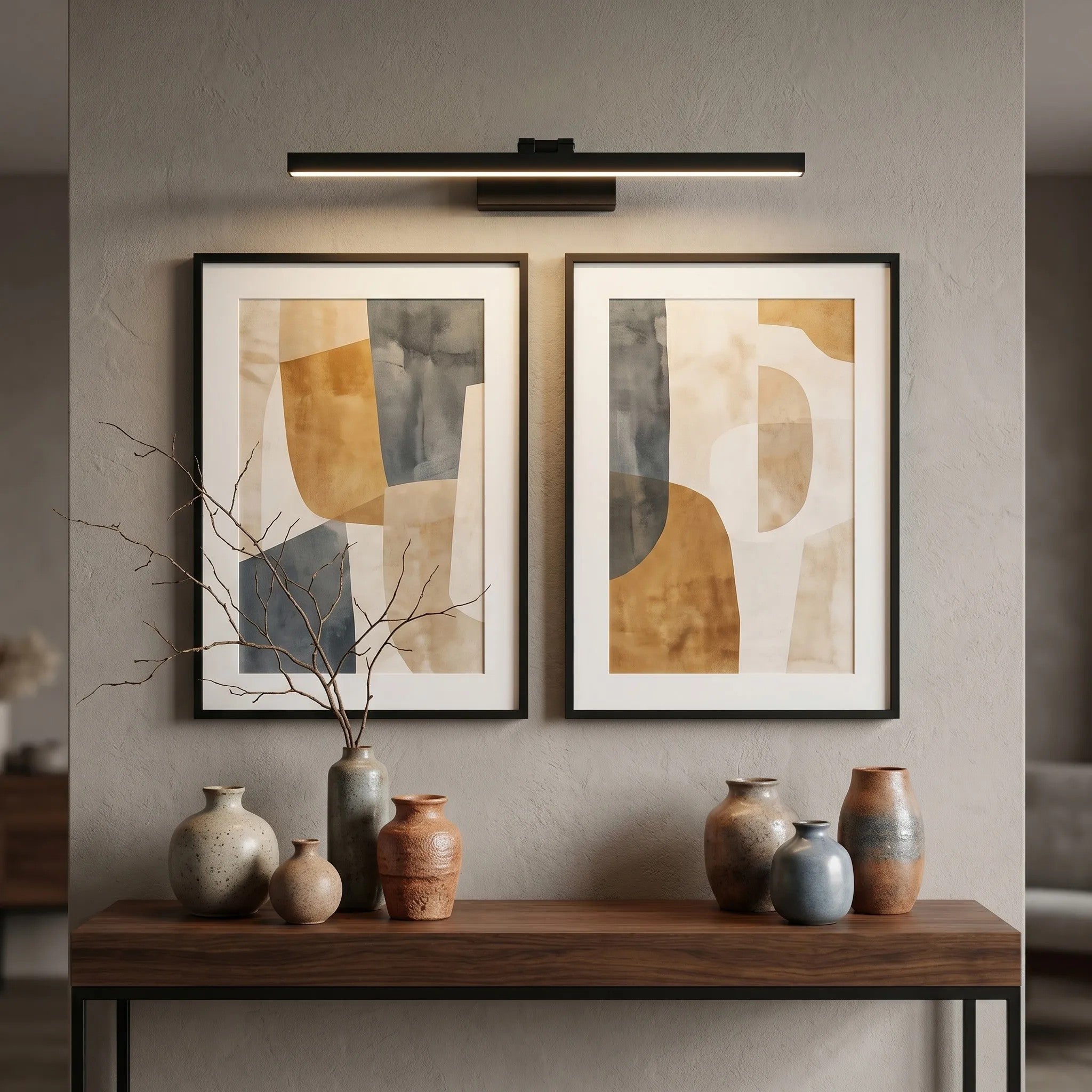 Kinkiet Łazienkowy LED APP1868-1W 80 Cm Black 3