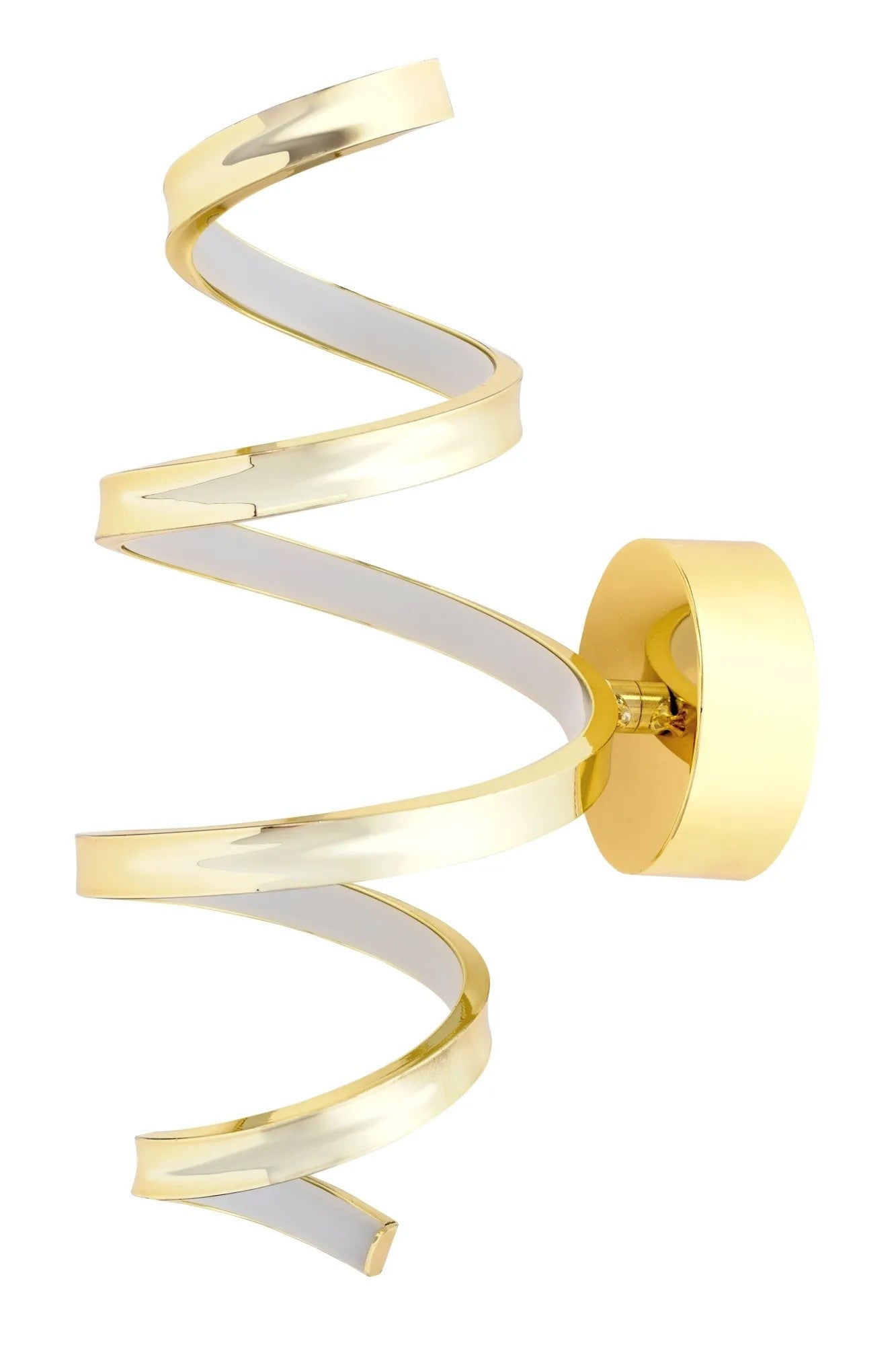 LAMPA ŚCIENNA KINKIET LED SPRING APP827-W Złota 3