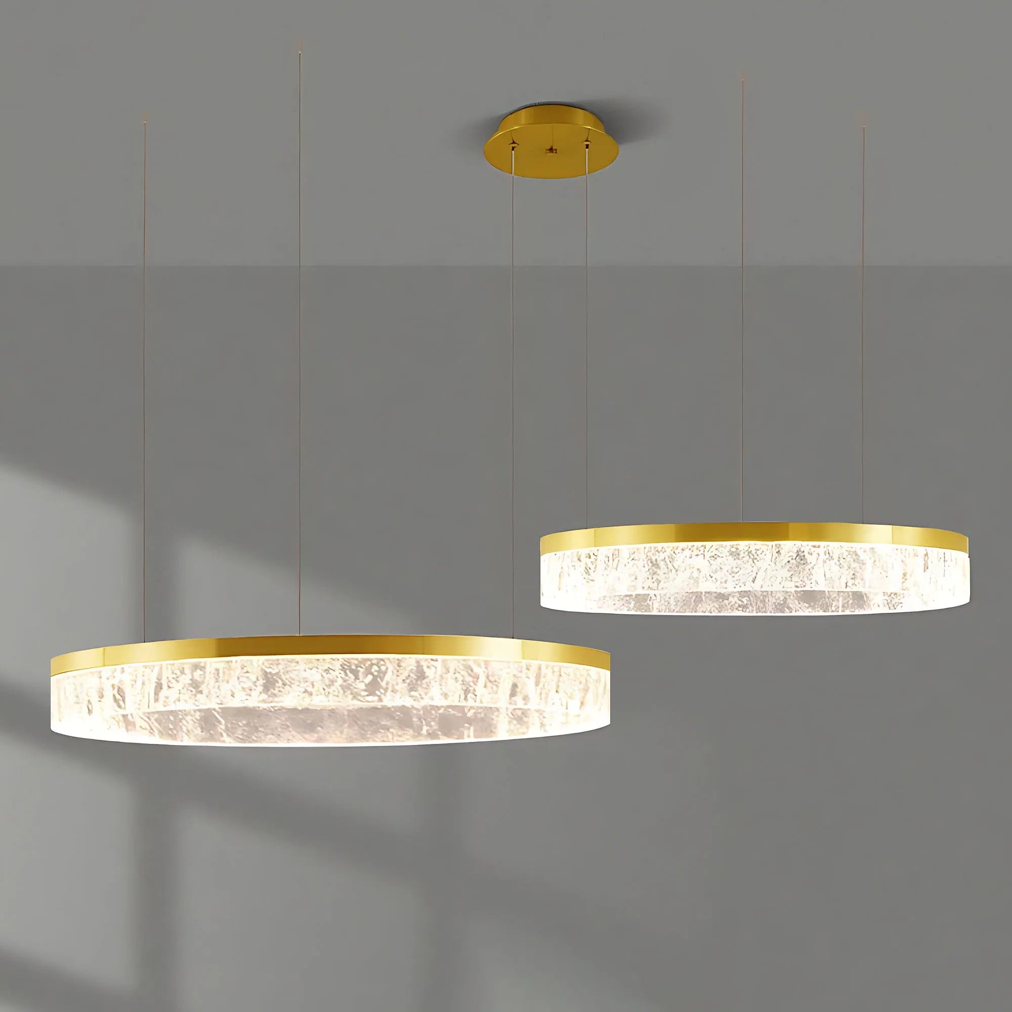 Lampa Wisząca LED LHJ048-CP2 ZŁOTA 3